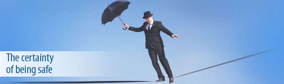 The certainty of being safe